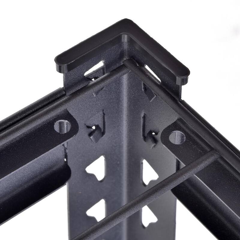 5-Tier Heavy Duty Steel Storage Shelving Unit in Black M2828