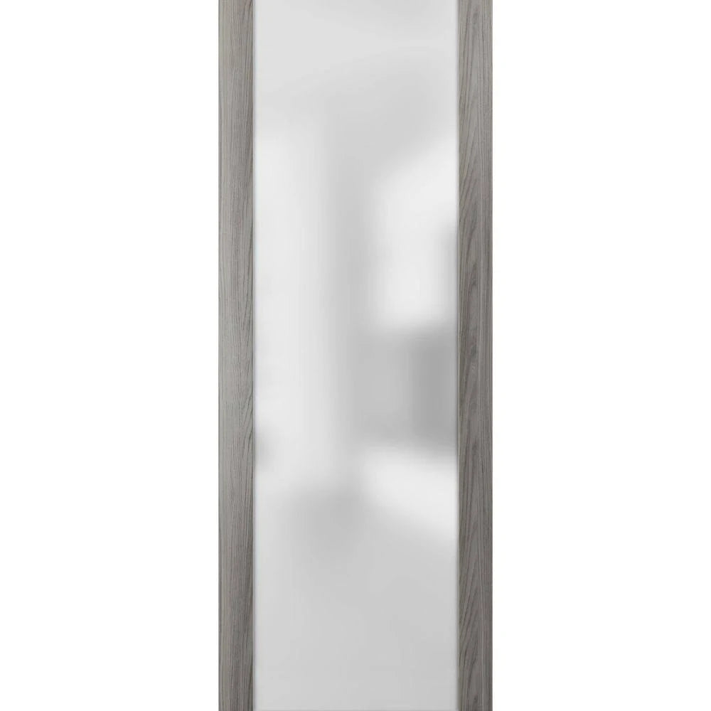Frosted Glass Slab Barn Door Panel L3911