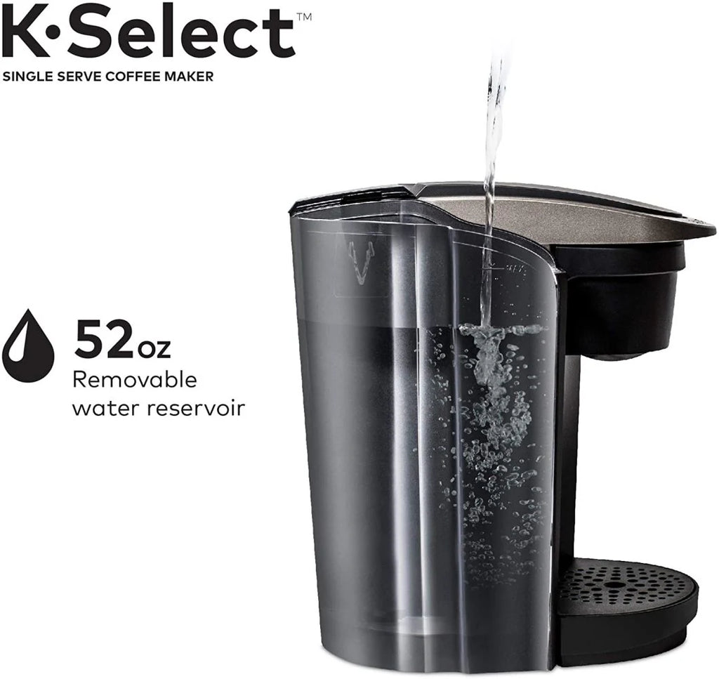Single Serve K-Cup Pod Coffee Maker, Matte Black C271726
