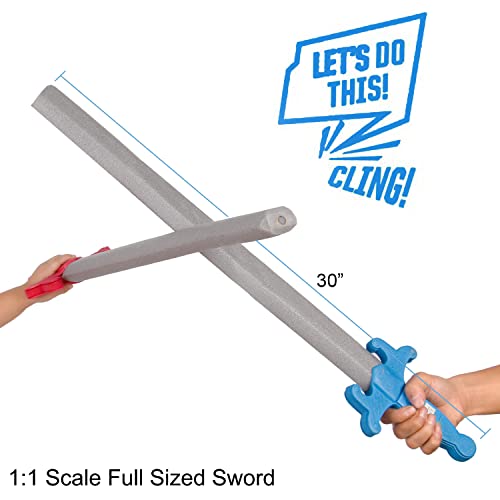 6 PCS Giant Foam Toy Swords Set 30 Inches G4583