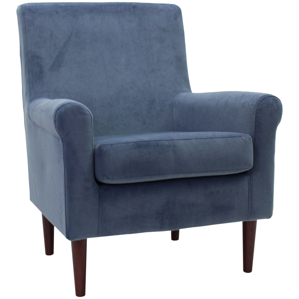 Light Navy Lounge Chair X1185