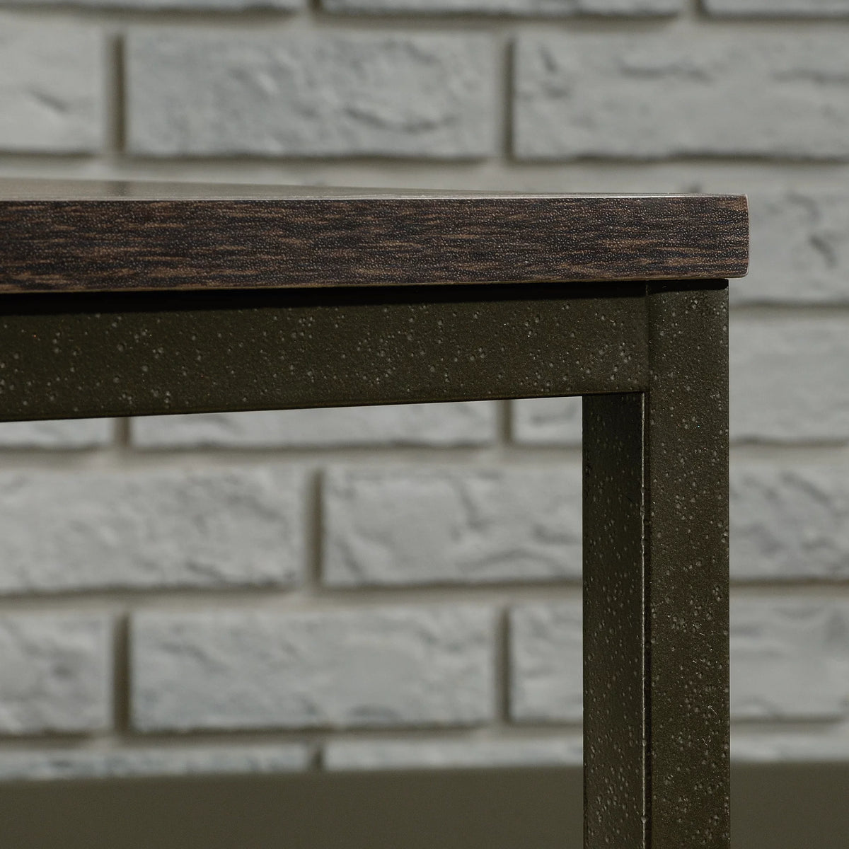 Smoked Oak Finish Side Table K960526