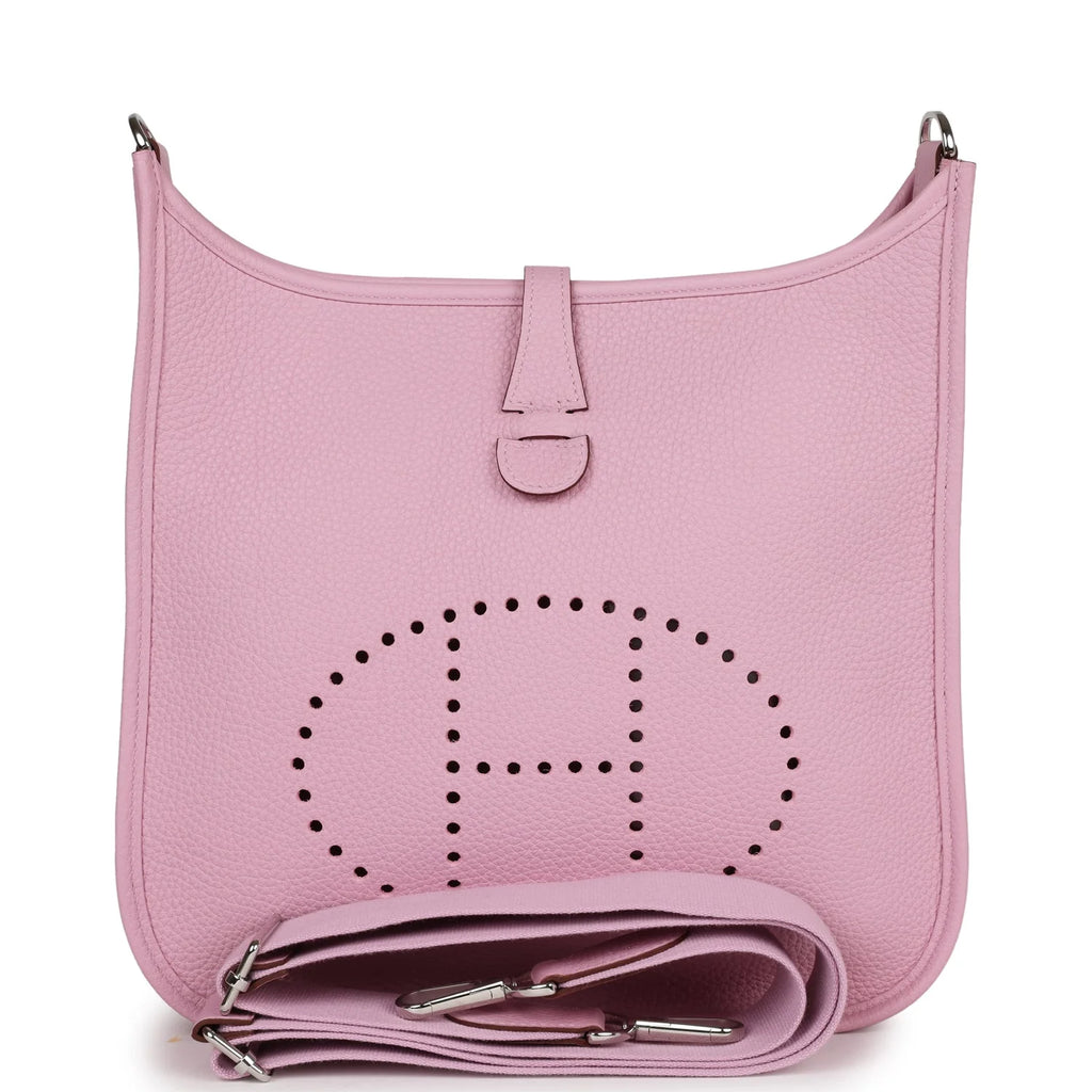 Mauve Sylvestre Clemence Palladium Hardware Bag X5619