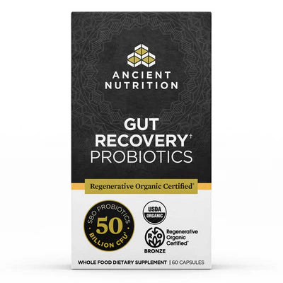 Organic Gut Recovery Probiotics 60 caps S373