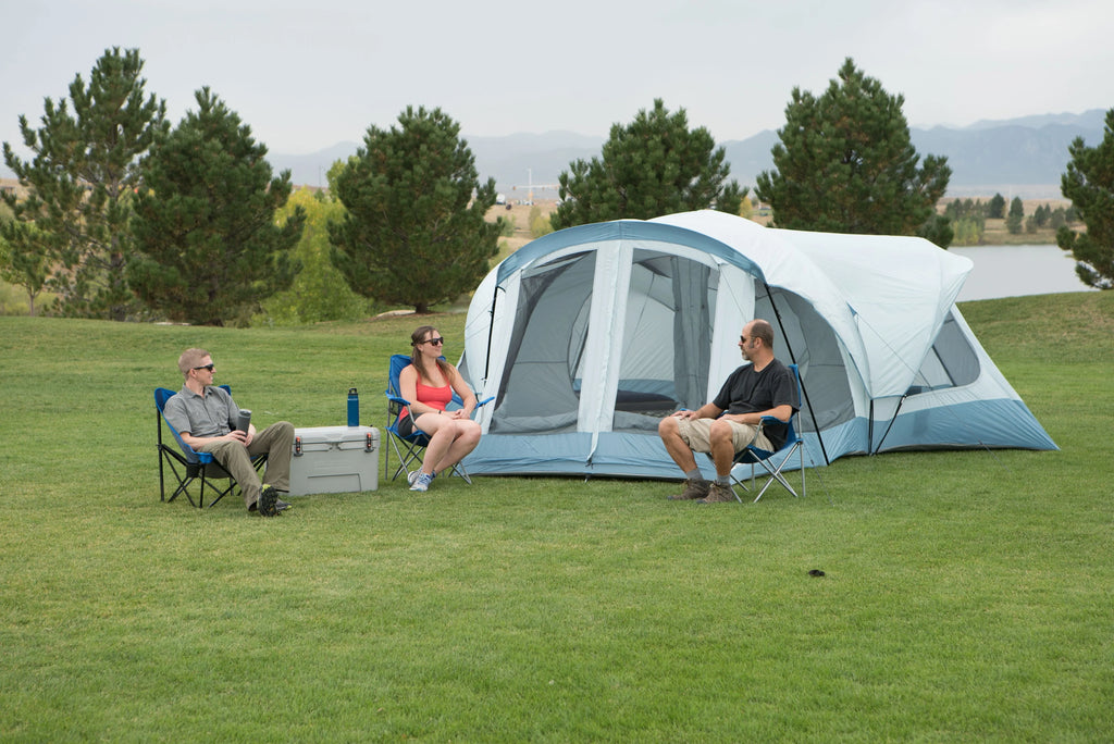 14-Person 18 ft. x 18 ft. Family Tent with 3 Doors R730163