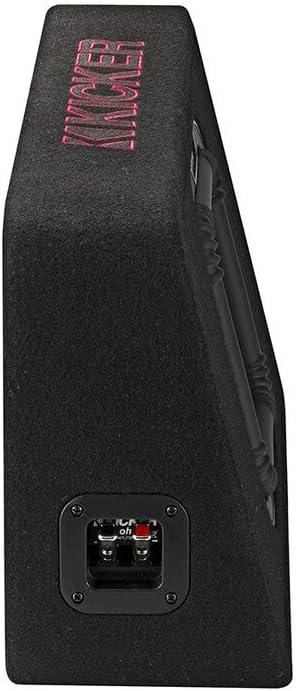 8 Thin Square Sub Box with Amplifier & Amp Kit U497222