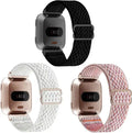 3-Pack Nylon Bands Compatible with Fitbit Versa J264734