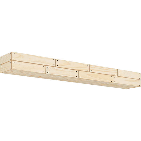 Unfinished 60x22 Shiplap Mantel Shelf D46890