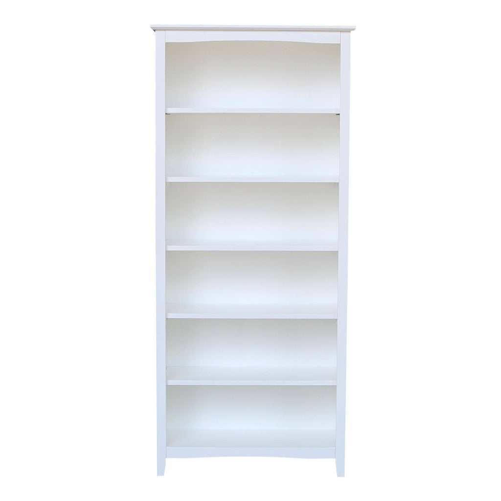 Washed Gray Taupe Bookcase L555