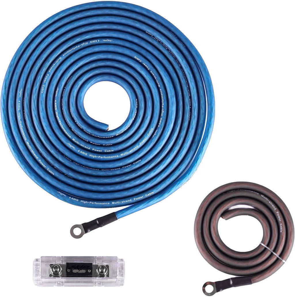 1/0 Gauge CCA Amplifier Installation Wiring Kit E9975