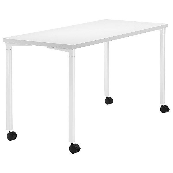 White Rectangular Table N4216
