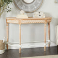 Brown Wood Console Table A571