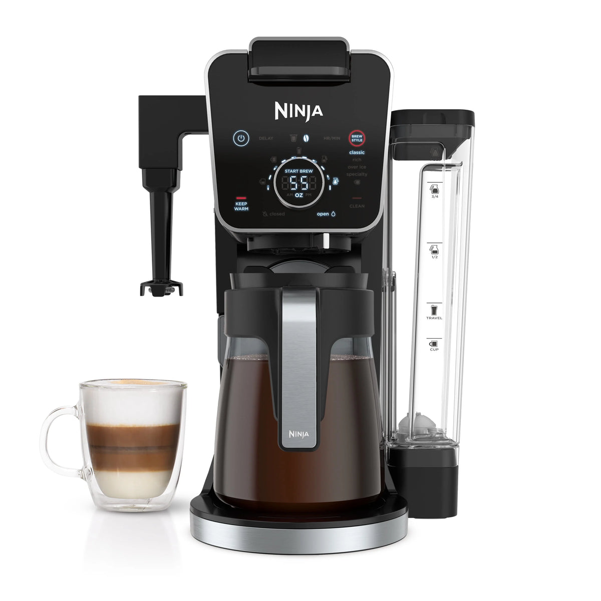 12-Cup Drip Coffee Maker with Glass Carafe O93551