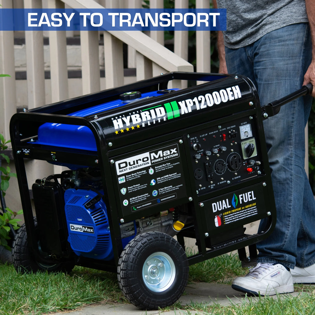 12,000 Watt Dual Fuel Portable Generator X4038