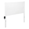 White Wood Full Headboard N60506
