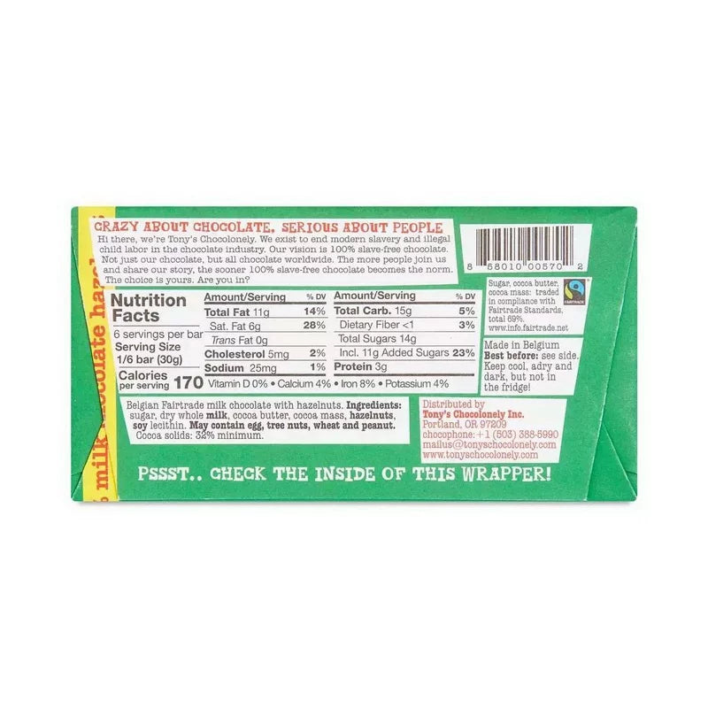 Milk Chocolate Bar 6.35 oz Case of 15 I680
