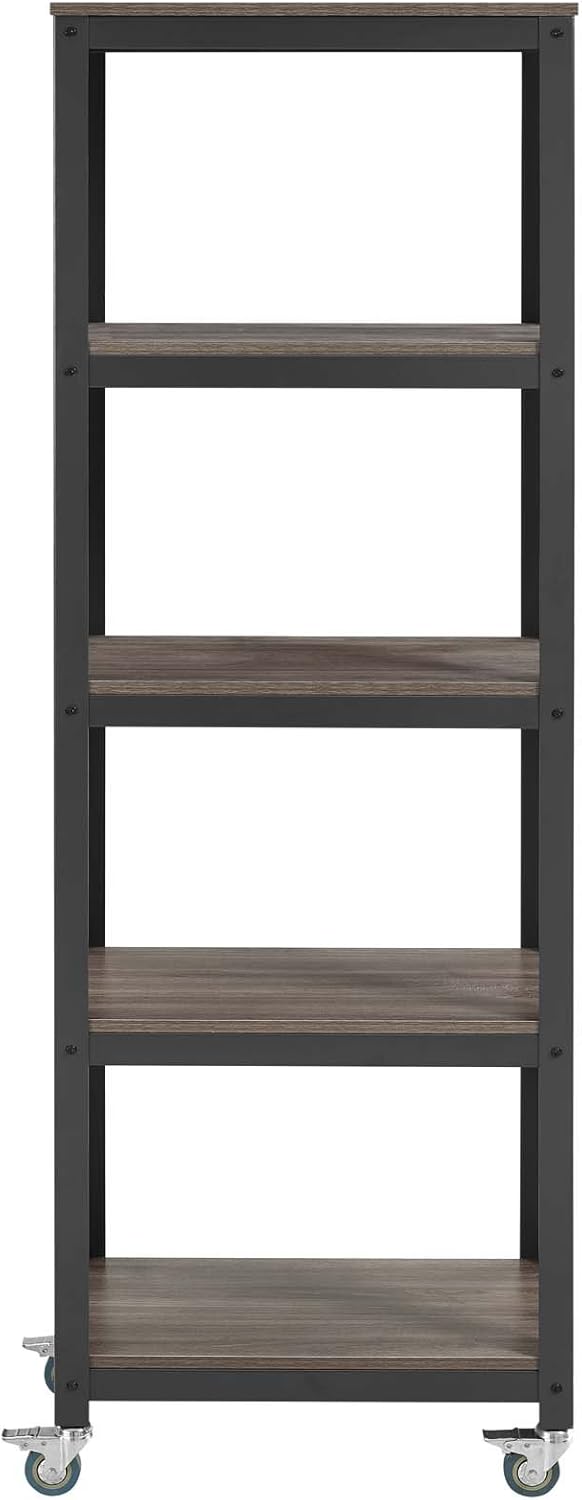 Computer Office Desk with Locking Casters T100025