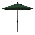 9 ft. Aluminum Push Button Tilt Market Umbrella Hunter Green Y819