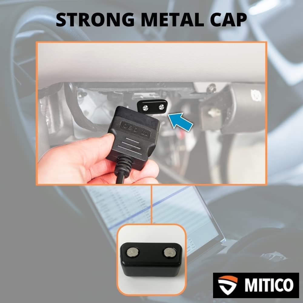 5 Pack Metal OBD2 Port Lock Cap W3483