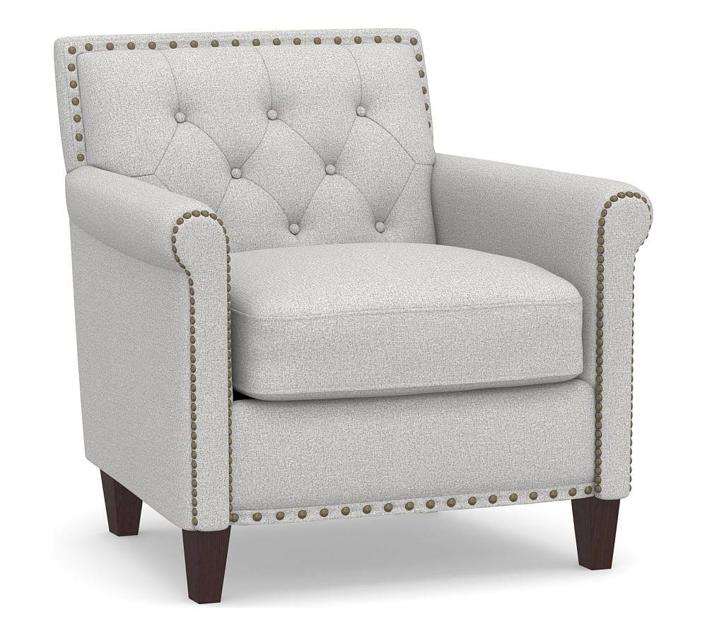 Upholstered Tufted Armchair O3279