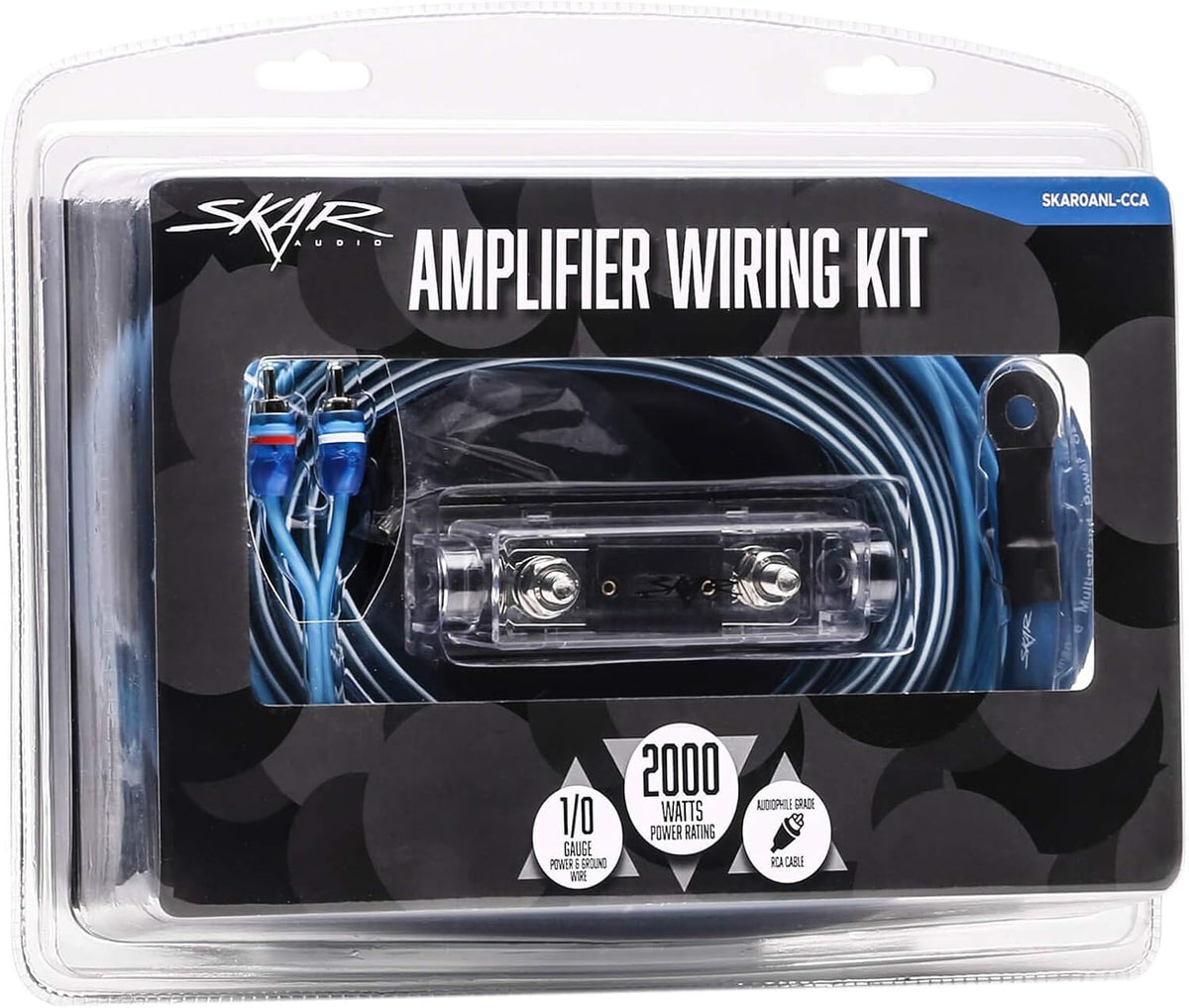 1/0 Gauge CCA Amplifier Installation Wiring Kit E9975