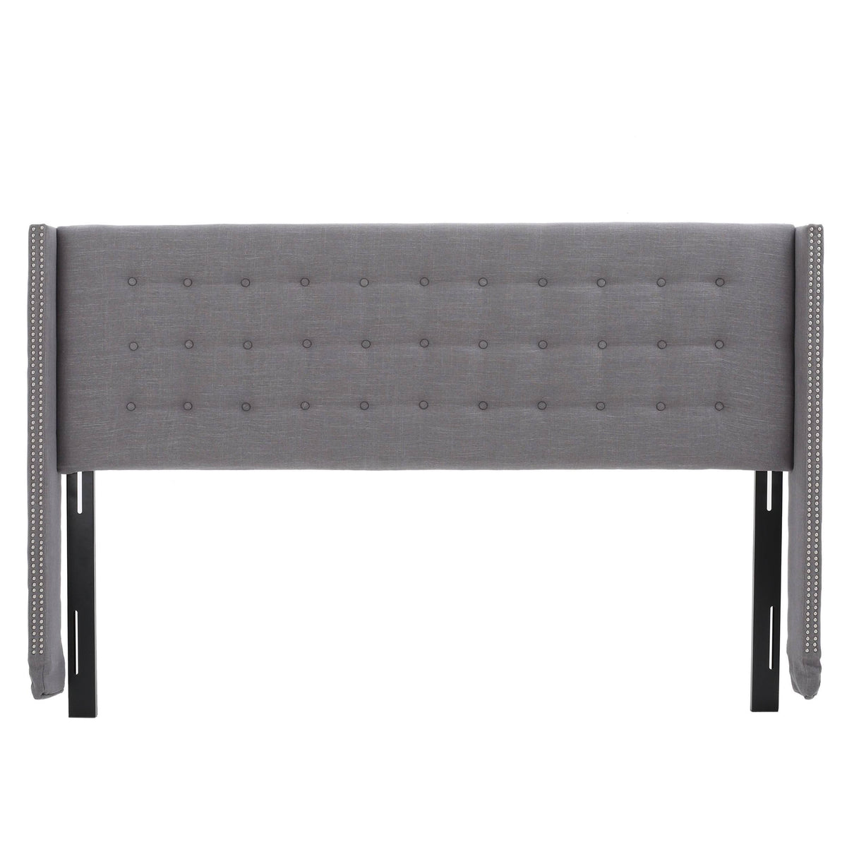 Dark Gray California King Headboard D89191