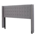 Dark Gray California King Headboard D89191