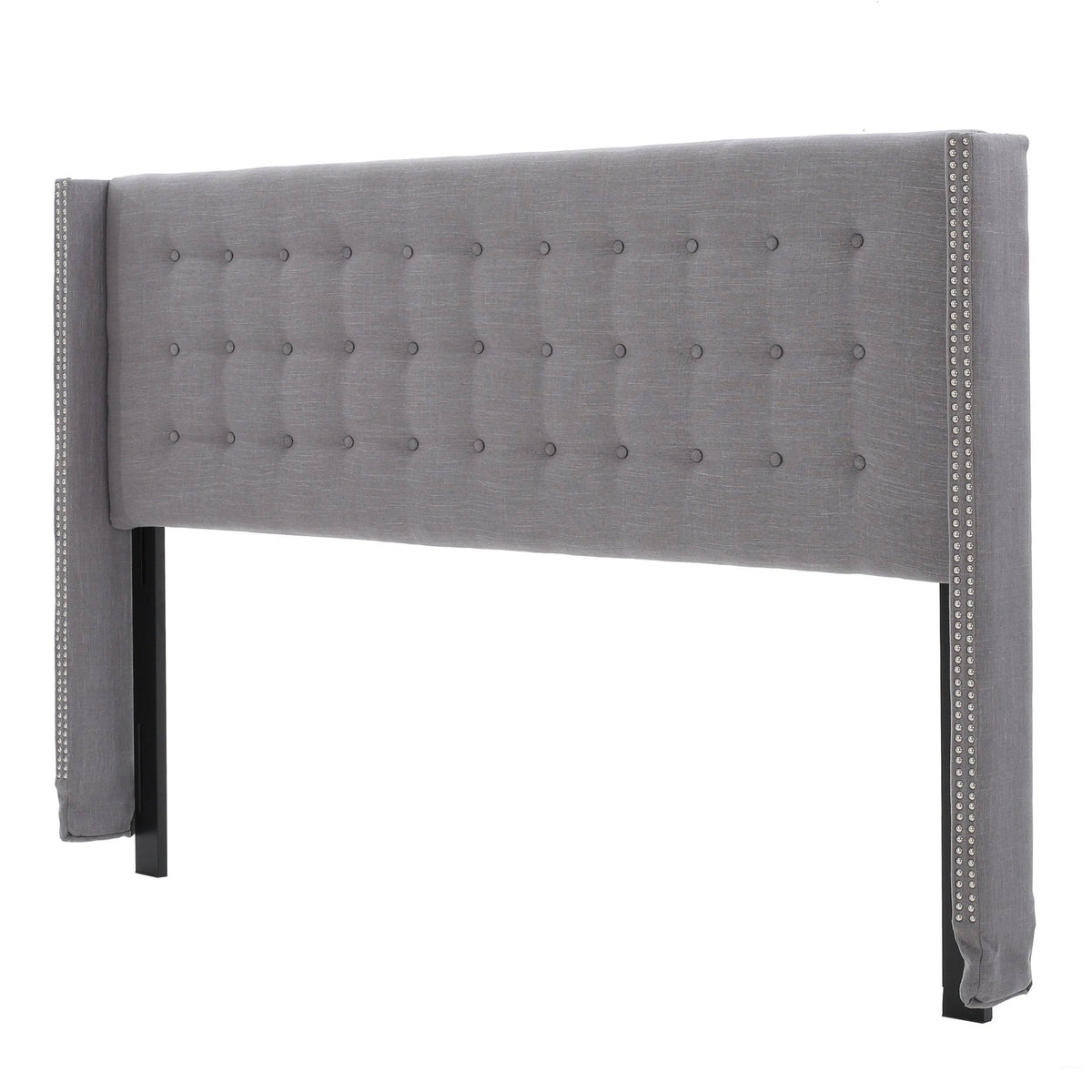 Dark Gray California King Headboard D89191