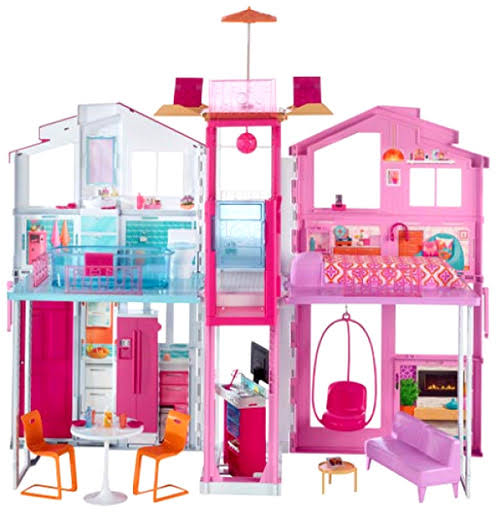 Barbie Pink Doll House Y62556
