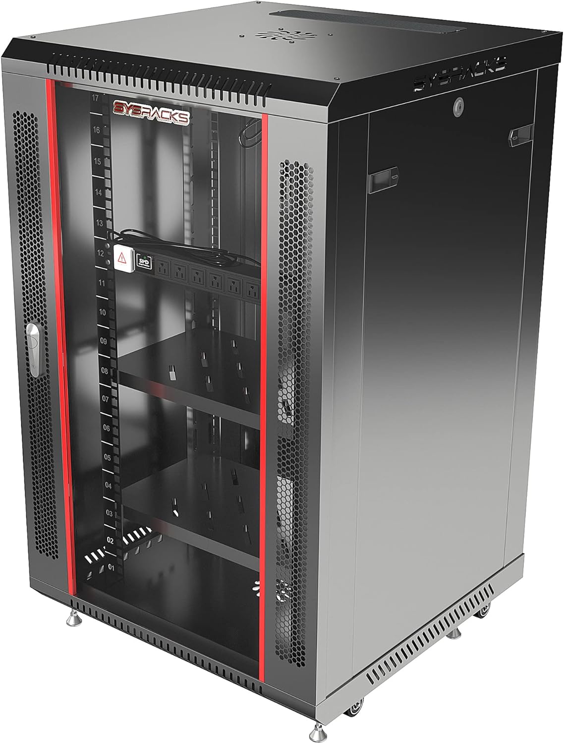 18U Locking Wall Mount Server Rack I37832