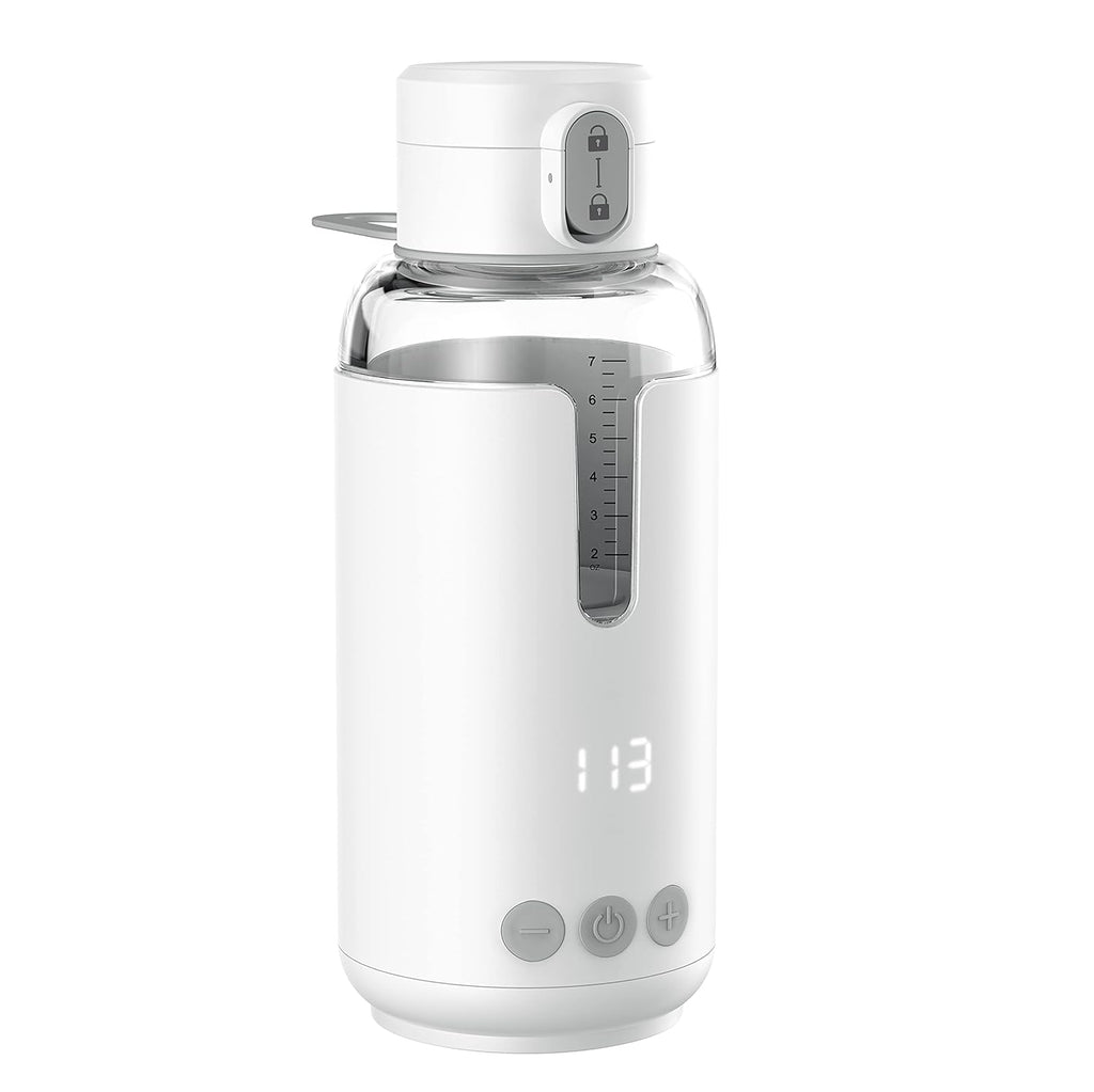 Portable Battery Powered Water Warmer 8 Ounce White Pack of 2 O7137