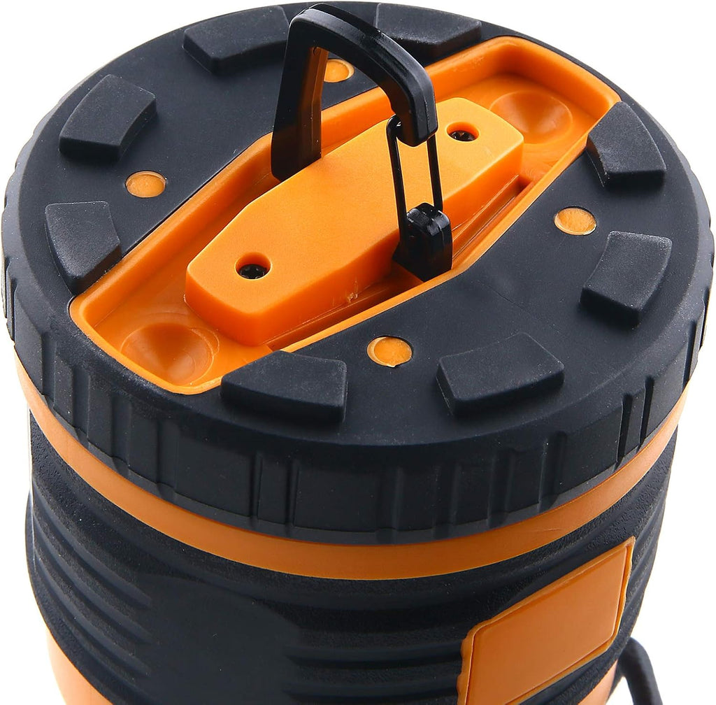 Rechargeable LED Camping Lantern 1800LM 4 Light Modes IP44 Waterproof Pack of 2 X6422