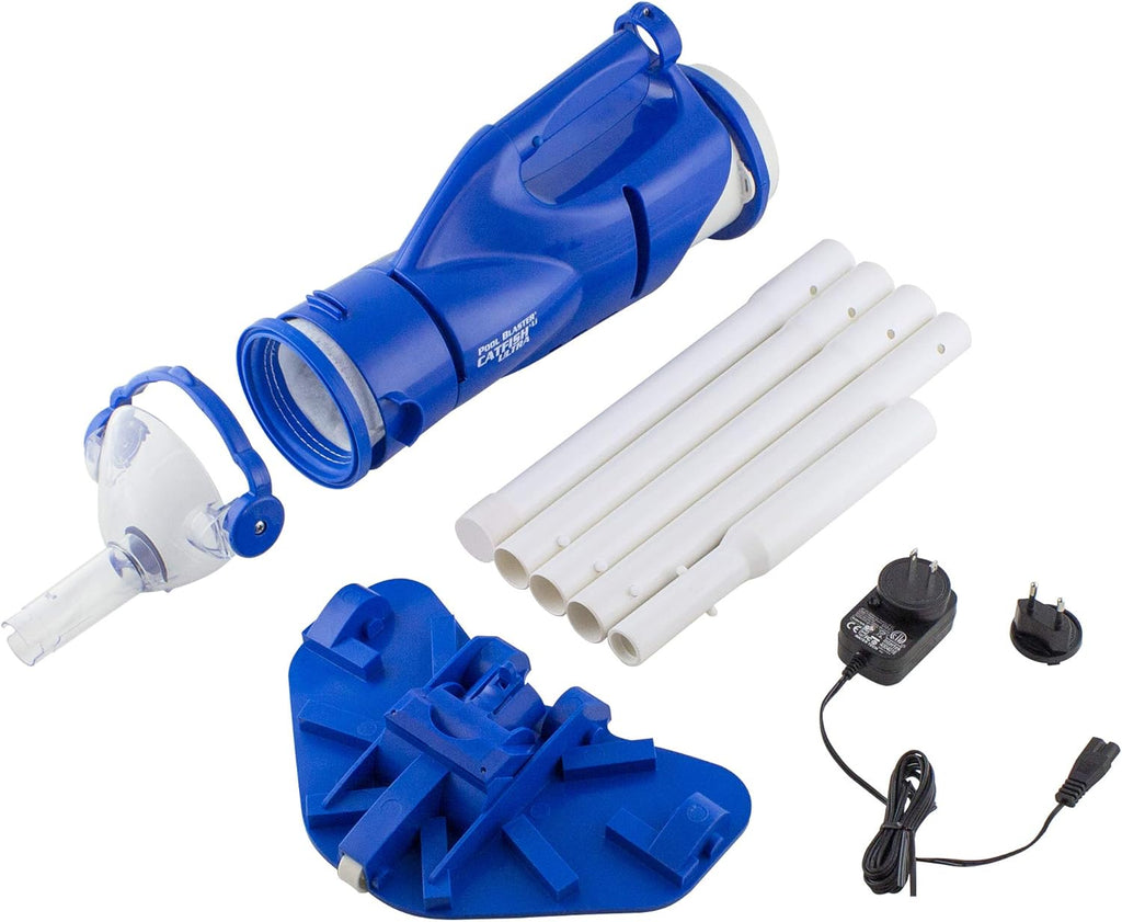 Cordless Handheld Pool Vacuum with Pole Set V7902