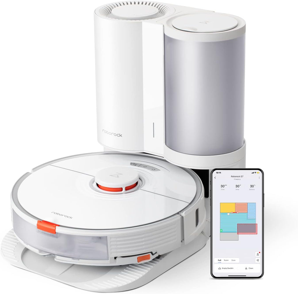 Robot Vacuum and Sonic Mop with Self-Empty Dock H3442