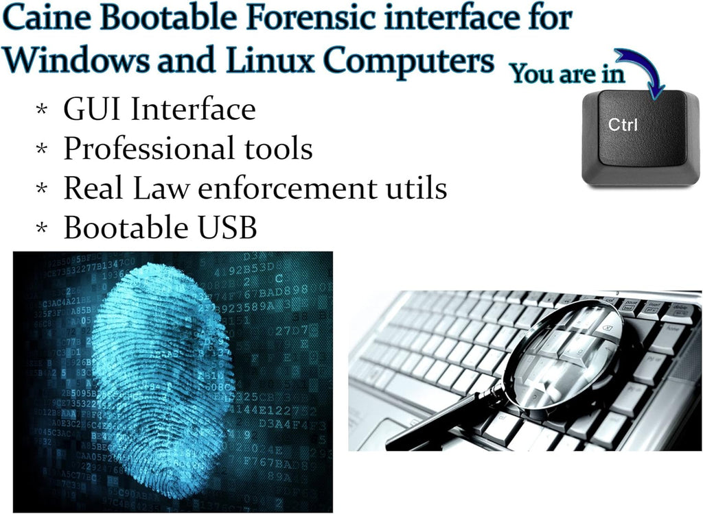 Linux Live Bootable Digital Forensics Utility W8852