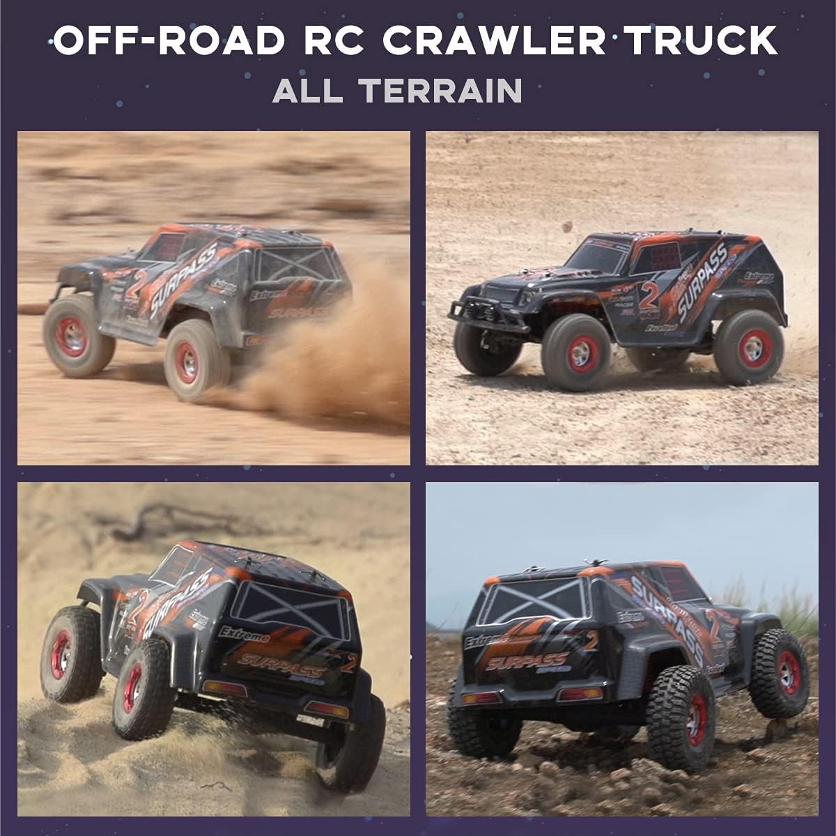 1/12 Scale 4WD Off Road Monster Truck RC Rock Crawler Z8715