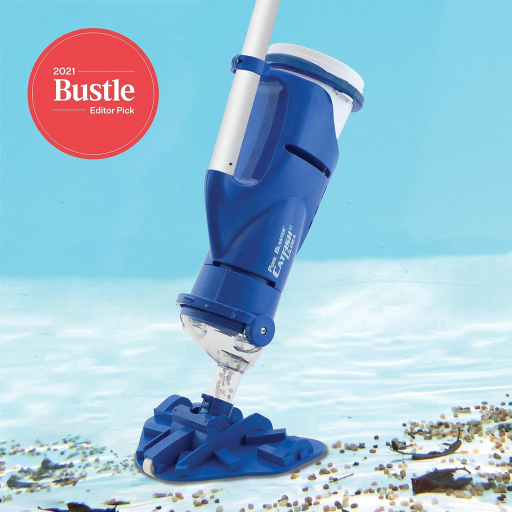 Cordless Handheld Pool Vacuum with Pole Set V7902