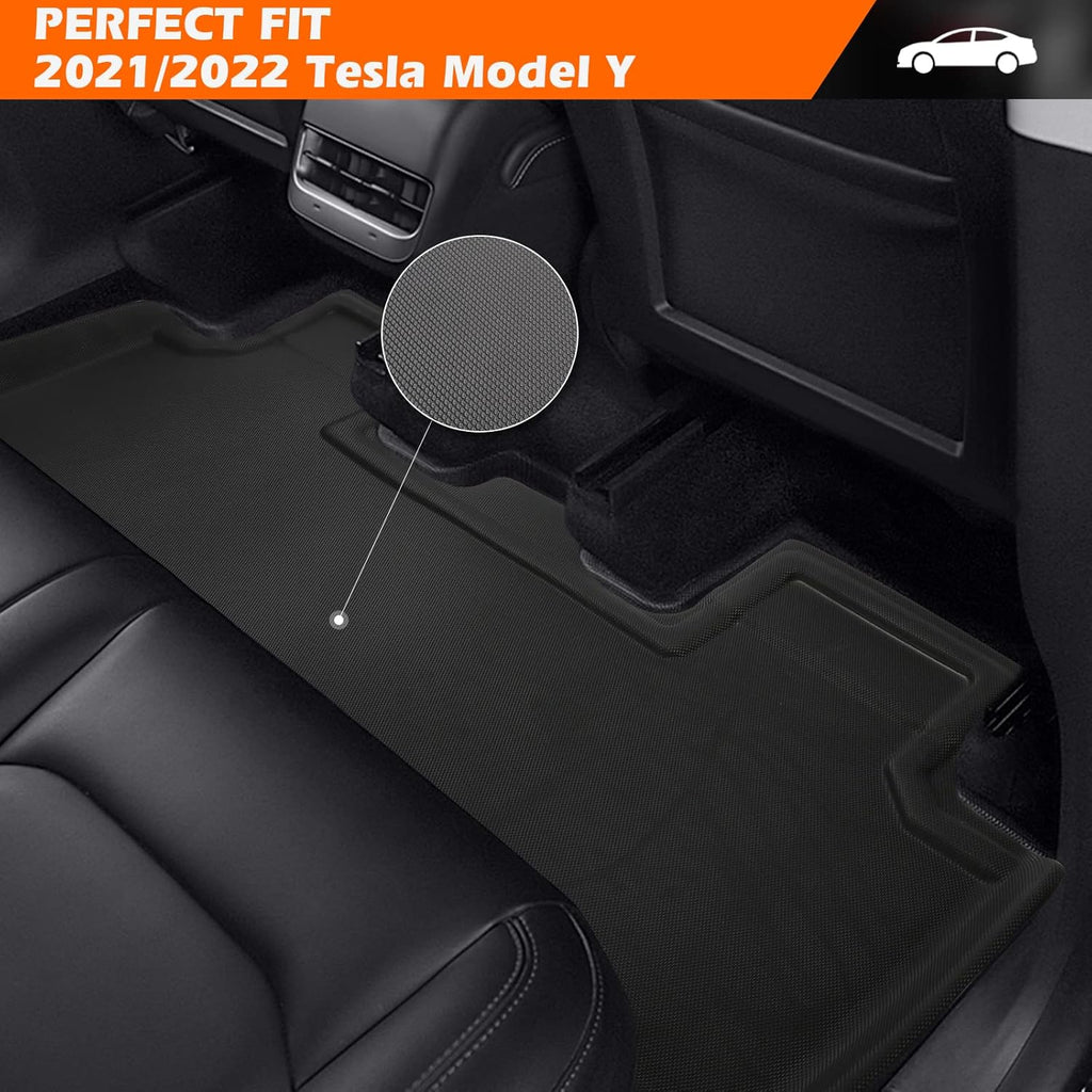 Model Y All Weather 3D TPR Floor Mats D22586