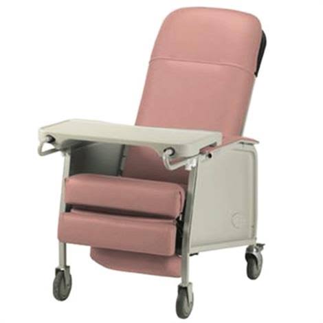 Blue Three Position Geriatric Recliner Q96915