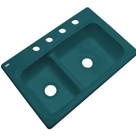 Teal 33x22 L x 22x22 W Kitchen Sink A2281