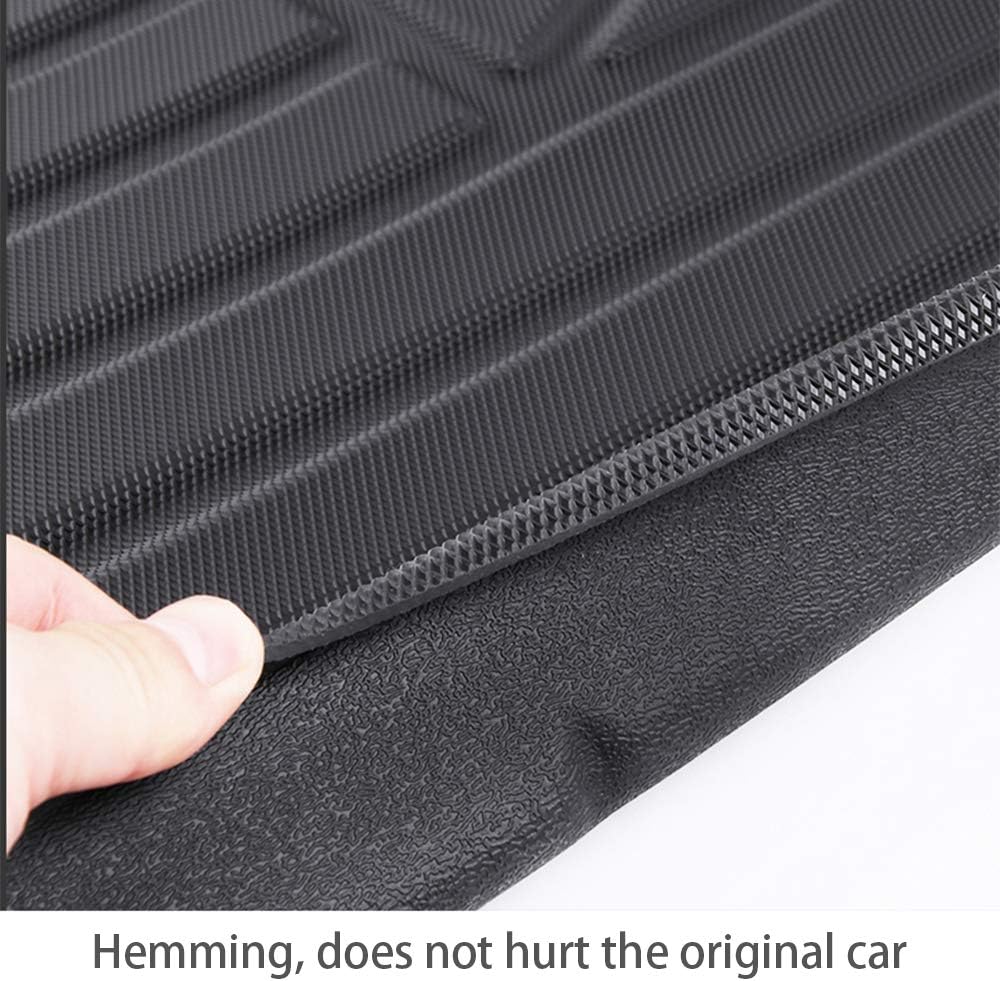 Black Heavy Duty Rubber Cargo Liner Trunk Mat J739368