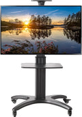 Mobile TV Cart with Wheels for 32 to 65 Inch Flat Panel Screens D486