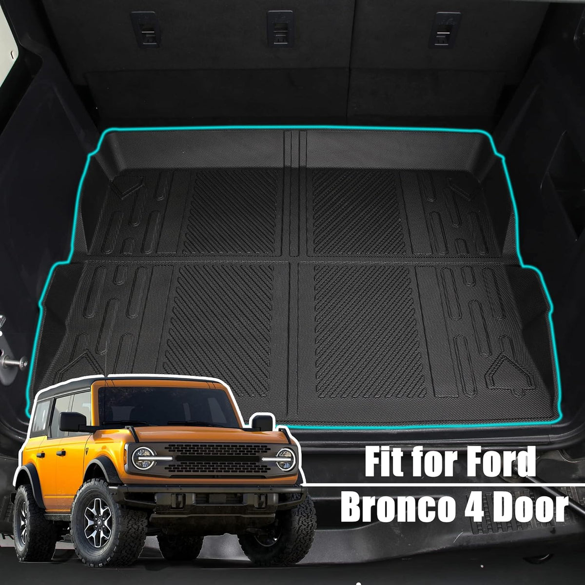 Cargo Liner Cargo Mat Pack of 2 K1716