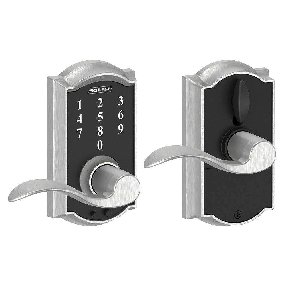 Satin Chrome Touch Lock N817