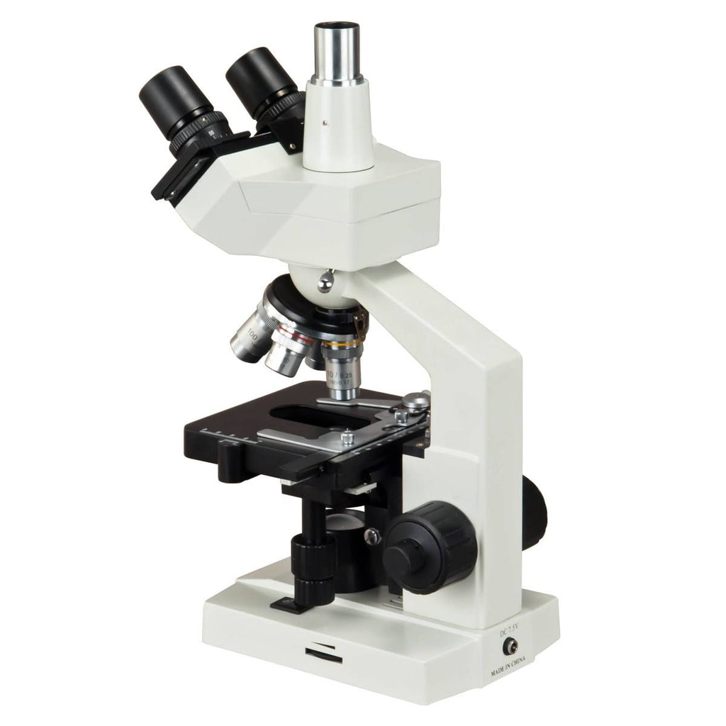 40X-2500X LED Trinocular Compound Microscope N20708
