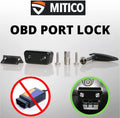 5 Pack Metal OBD2 Port Lock Cap W3483