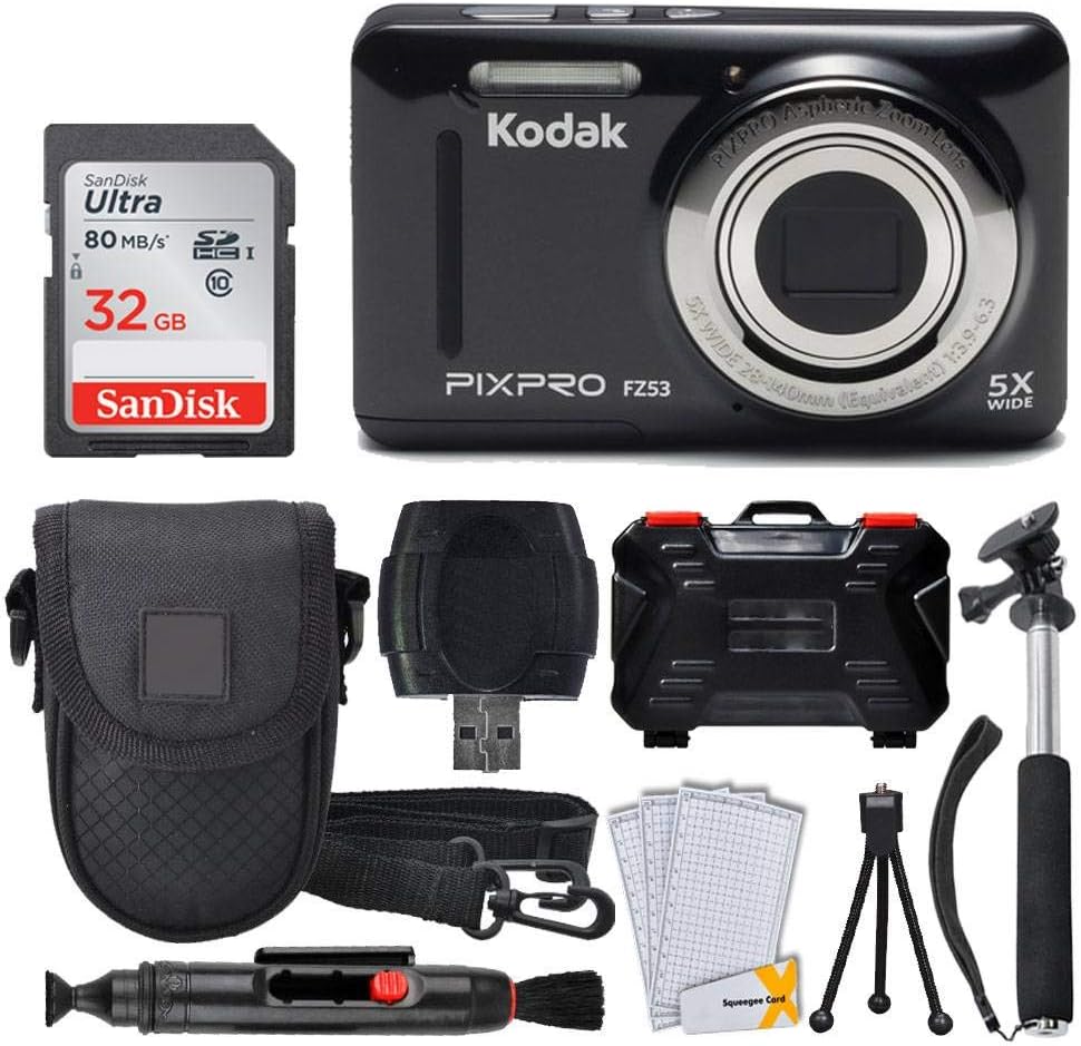 16.15MP Digital Camera with 32GB Memory Card and Case V59296