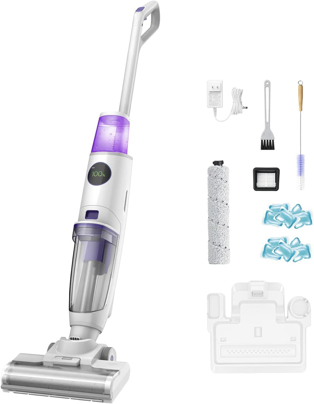 3-in-1 Cordless Wet Dry Vacuum Cleaner White L607