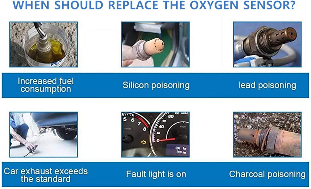 O2 Oxygen Sensor Downstream Upstream Pack of 2 Y9088