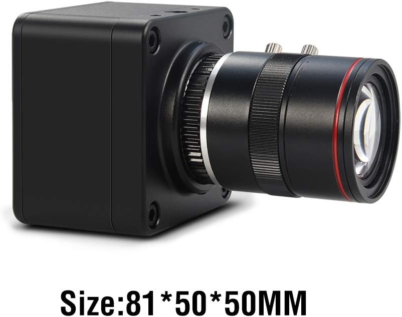 4K USB Camera with 6-12mm Varifocal Manual Lens Webcam J29197